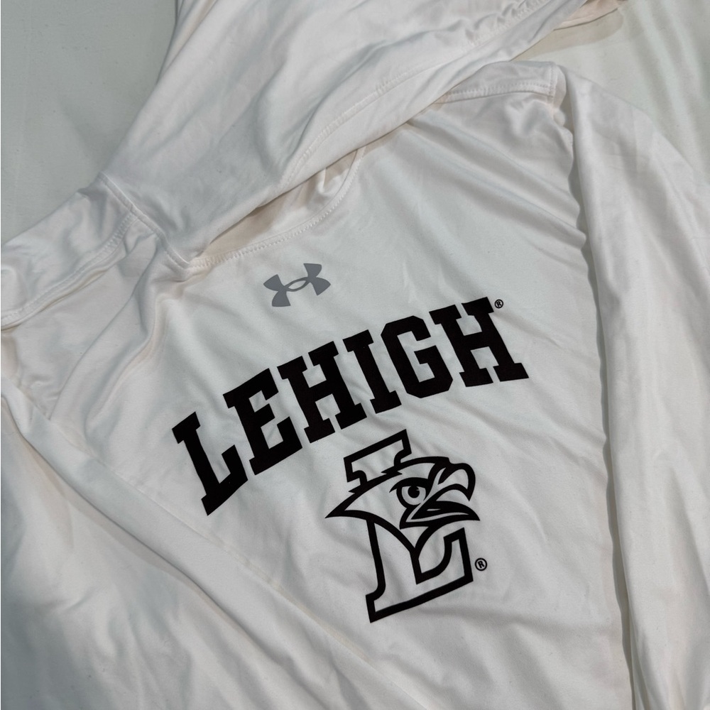 Lehigh University Under Armour White Hoodie